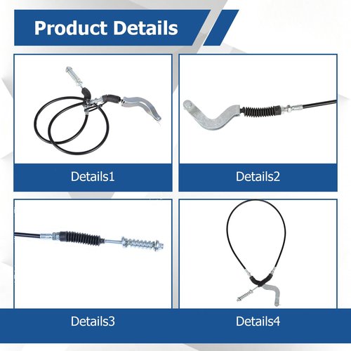 WFLNHB Forward Reverse Shift Cable 40 Replacement for EZGO TXT Golf Cart 4-Cycle Engines 1991-2001 25691-G01