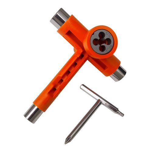 Reflex Skate Tool - Multi-Function Portable Tool Accessory for a Skateboard, Longboard, and Roller Skates