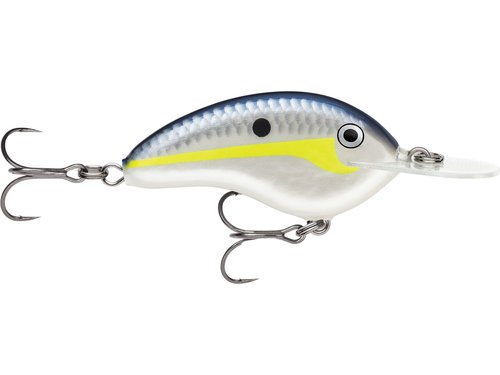 Rapala Ott's Garage Deep Tiny Crankbait, Deep Diving Hard Bait, Bass Fishing Lure, Tight Wobble Action, 2-1/4", Helsinki Shad