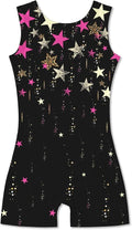 Idgreatim Gymnastics Leotards for Girls - Sparkly Biketards & Unitards | Ages 2-10 Athletic Outfit