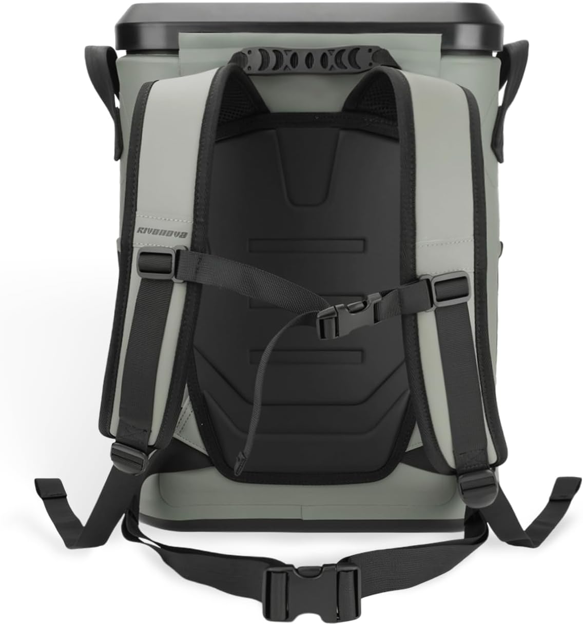Zipperless Magnetic Cooler Backpack by [Brand Name] - 24 Can Insulated Soft Cooler | Leakproof & Durable for Kayaking, Camping, and Boating