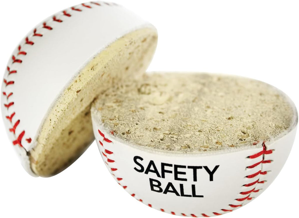 SKLZ Soft Cushioned Safety Baseballs - 2 Pack | White Pearl for Safe Play and Practice