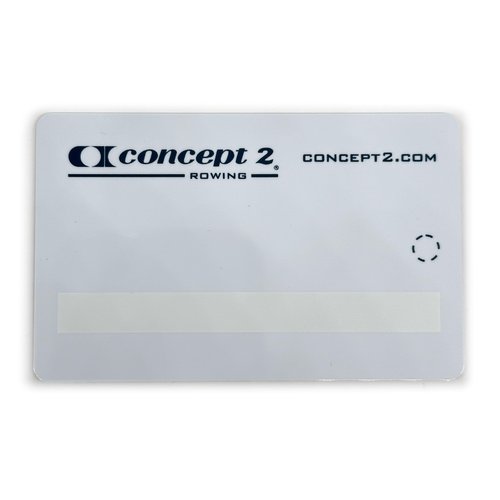 Concept2 Indoor Rower LogCard 1810 Workout Logging Tracker Card for PM3 and PM4 Performance Monitors