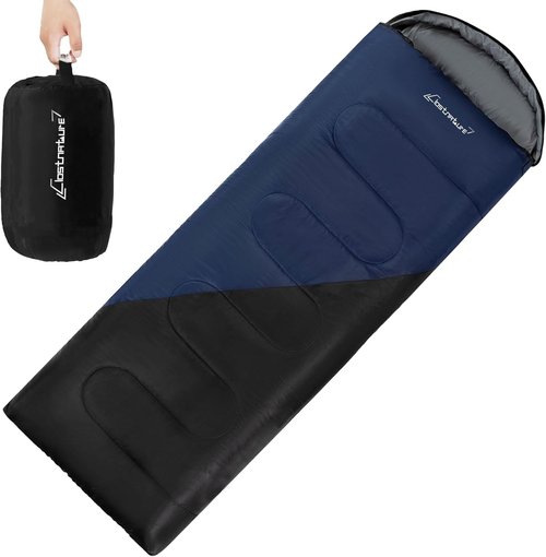 Clostnature Sleeping Bag - Lightweight Ultralight Camping Bag for Adults & Kids | Compression Sack Included
