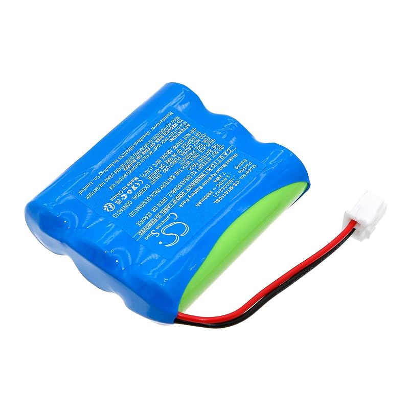 Replacement 2000mAh Battery for Matrix Fitness AR11 Rower – 3.6V, 7.2Wh