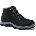 CARENURSE Mens Lightweight Hiking Boots Water Resistant Mid Ankle Work Casual Hiker Trekking Outdoor Boots Anti Slip Hiking Shoes