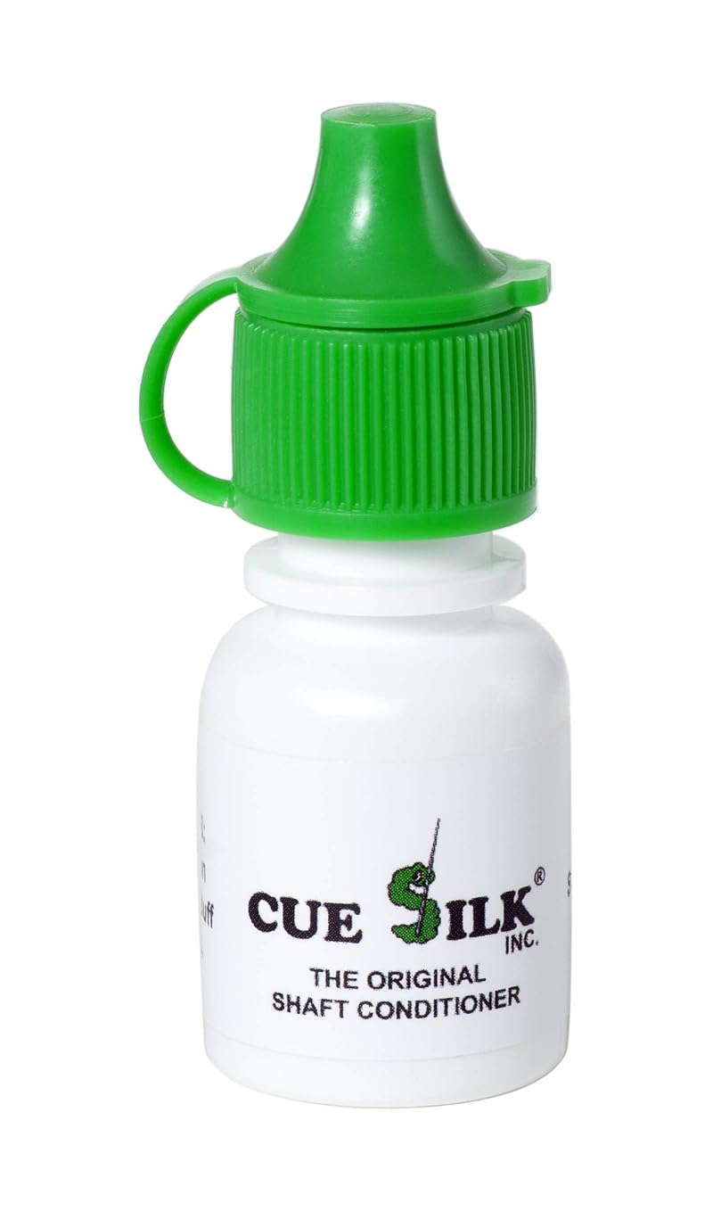 Cue Silk Pool Cue Shaft Cleaner & Shaft Conditioner Bundle