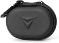 Decibullz Zipper Headphones Carrying Case - Ideal Storage for Earphones & Earplugs | Black