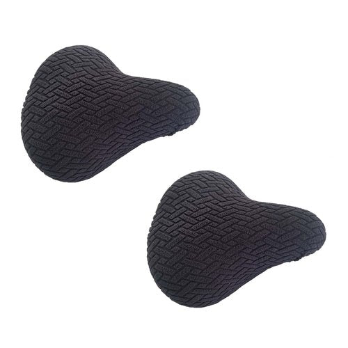 UltAlt 2 Pack Bike Seat Cover Breathable Fabric Non-Padded Bicycle Seat Covers for Peloton Bike Seat Cushion Bicycle Saddle Cruiser Select Saddle Exercise Bikes Stationary Bikes Indoor Outdoor Cycling
