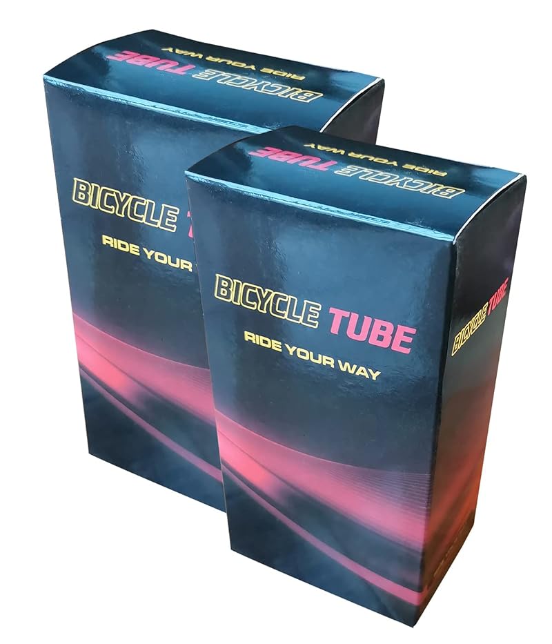 20 Inch Bicycle Inner Tube - 2.1-2.4 Width (Schrader) Pack of 2