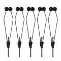 Fly Tying Bobbin Holder Set — 5 Pieces Bi-Ceramic Tip Spool Threaders 4.3in