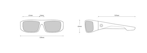 Spy Optic Logan 670939204352 Wrap Sunglasses, 60 mm (Clear Smoke/Happy Gray/Green/Silver Mirror)