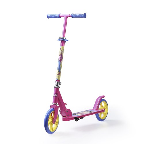Barbie Scooter, Scooter for Kids with 200mm PU Wheels, ABEC-7 Bearings, Lightweight PP, Alum & Steel Body, Designed for Kids & Teens, Ultimate Riding Experience
