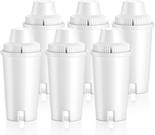 Cabiclean Replacement Water Filter - NSF Certified for Brita Pitchers & Dispensers | 3 Count, Classic OB03