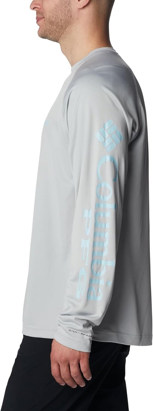 Columbia Men's PFG Terminal Tackle Long Sleeve Fishing Shirt - Quick-Dry, UPF 50, Lightweight
