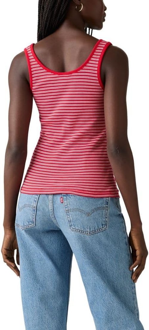 Levi's Women's Essential Rib Tank - Comfortable Fit | Versatile Style in Classic Colors