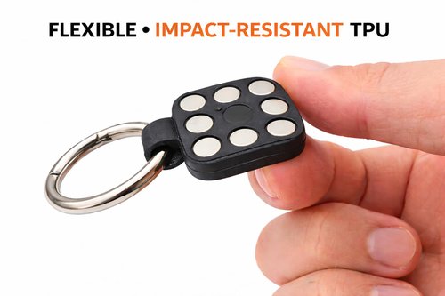IQ Labs Magnetic Golf Towel Clip – Strong N52 Magnet Pickup, Clip-On for Any Towel, Golf Cart & Bag Attachment, No-Bend Grab-and-Go Towel Holder