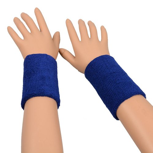 ColorYourLife 10 Pairs (20 Pieces) Colorful Sports Wristbands Wrist Sweatbands Wrist Sweat Bands