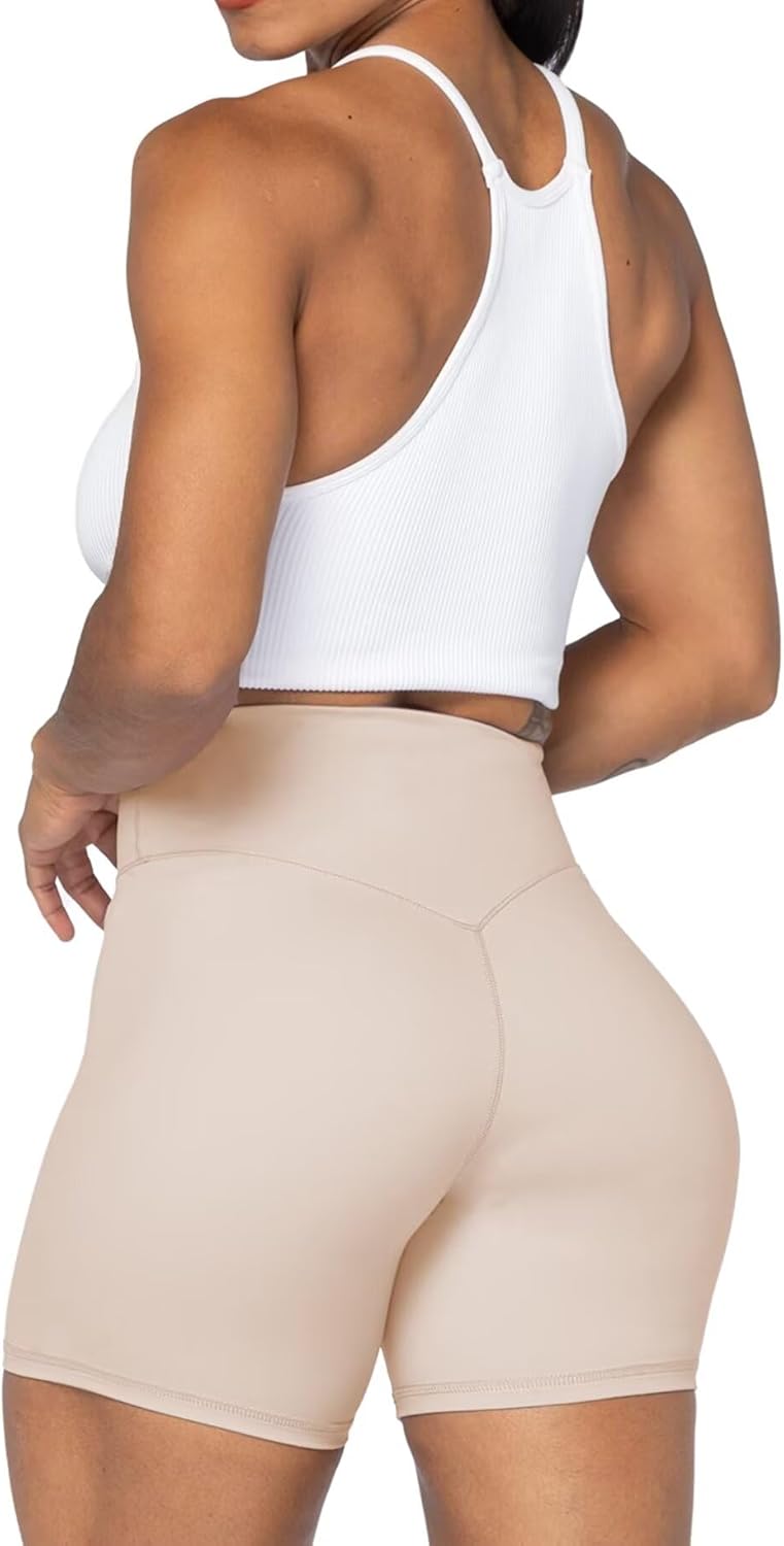 Sunzel High Waist Biker Shorts - Squat Proof Yoga & Workout Shorts for Women | Comfortable Fit