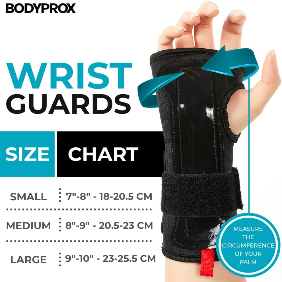 Skiennix Wrist Guards - Premium Protection for Snowboarding, Skateboarding & Inline Skating | 1 Pair