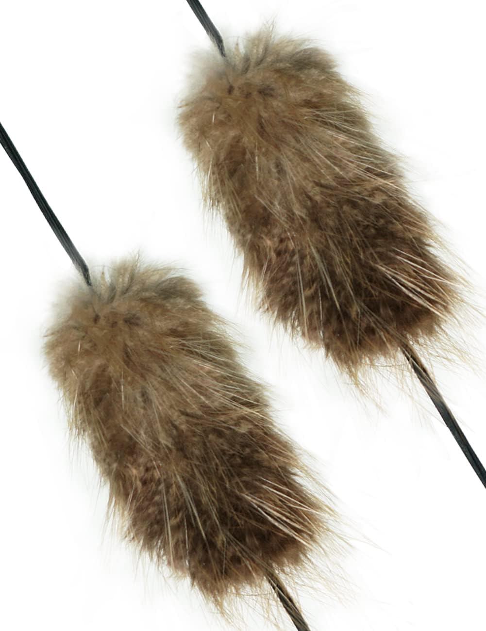 Three Archers Beaver Balls Bow String Silencers - Lightweight Recurve Bow Dampeners for Noise Reduction | 2 Pack