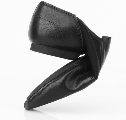 Keemi Black Jazz Shoes - Leather Non-Slip Dance Shoes for Girls & Boys | Unisex Kids Sizes