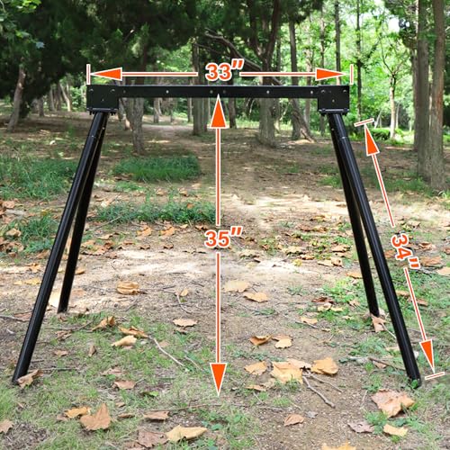 Highwild A- Target Stand for AR500 Steel Shooting Targets - Outdoor Range Equipment