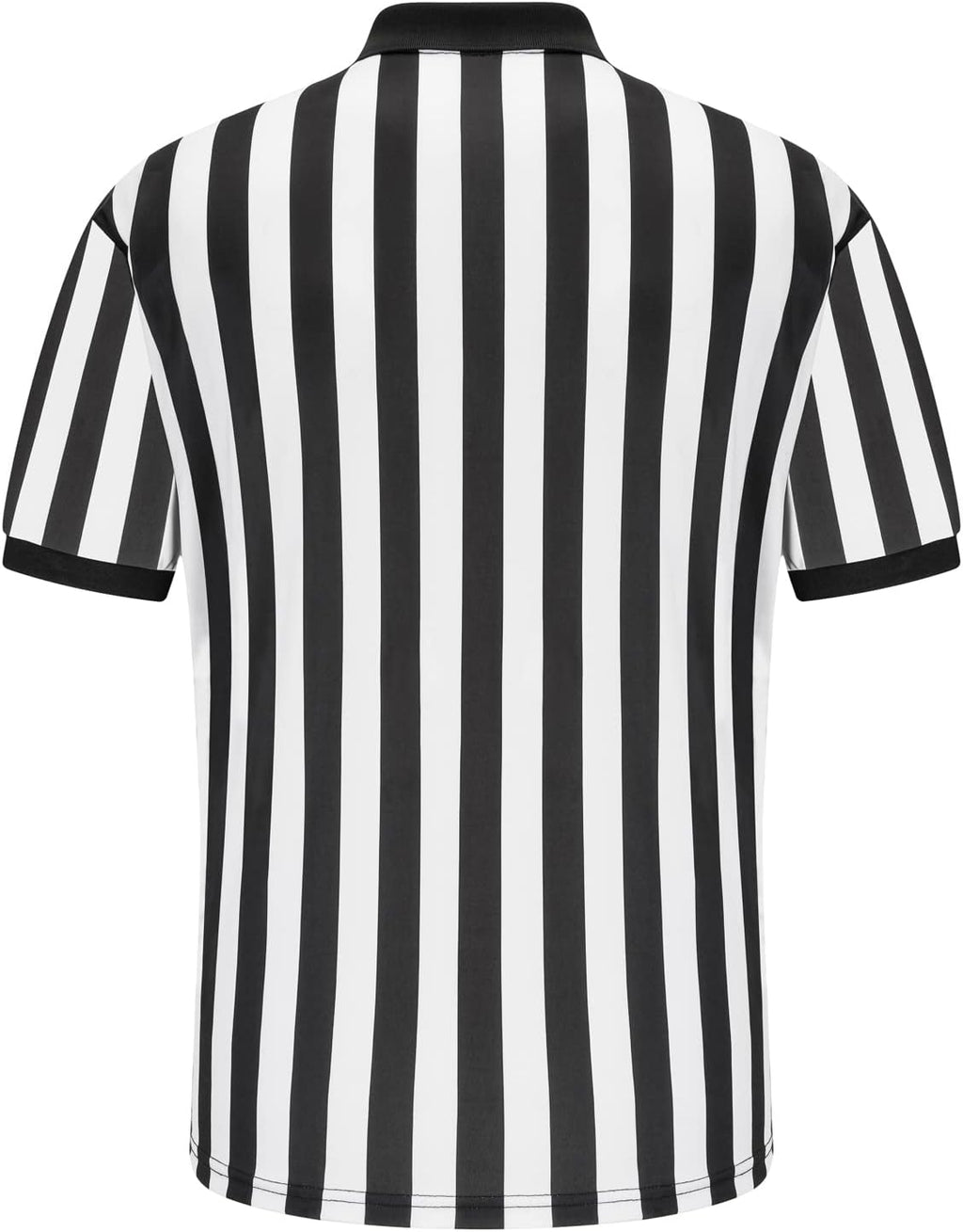 Skiennix Referee Shirt - Black Stripe Umpire Jersey for Basketball, Football & Soccer | Men's Size