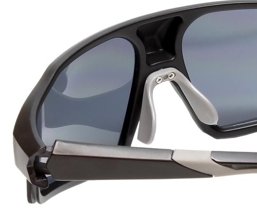 Calabria Cross-Court Black/Grey Pickleball Sunglasses for Women Pickleball Glasses for Men Racquetball Protective Eyewear Outdoor Sunglasses Men Sport Tennis Golf Volleyball Squash Cricket Glasses