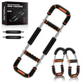 2025 Pro Twister Arm Trainer, 40-100lb Adjustable Power Twister Bar, Chest Shoulder Arm Workout Equipment, Portable Detachable Upper Body Fitness Machine for Home & Gym (Orange 30-70lbs)