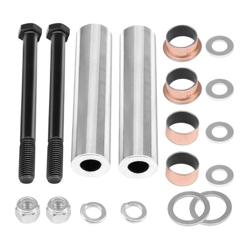 Cartalia Golf Cart Spindle Bushings Kit Fit for EZGO TXT/PDS 2001-UP Gas & Electric, Including Bushing Spindle, King Pin Tubes, Claw Copper Sleeves Kit, Replace OEM #70648-G01 70749G01