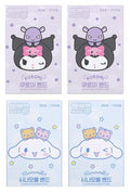 Kuromi&Cinnamoroll's Mixed Sizes Bandages Set of 48-4 Boxes with 12 Each - Officially Licensed