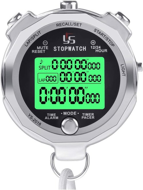 LAOPAO Digital Melt Stopwatch - Rainproof Timer for Sports Matches & Training | Accurate Timing Device