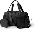 Ceneda Small Gym Bag - Quilted Puffer Tote with Wet Pocket & Coin Purse | Lightweight Water-Resistant Duffle for Yoga & Travel