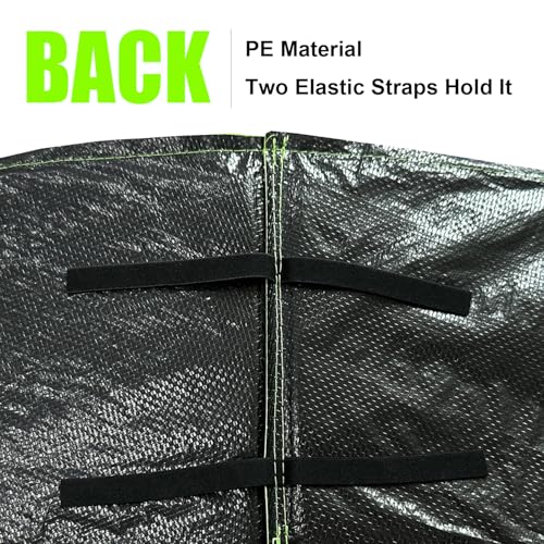 12ft Trampoline Safety Pad - Green Waterproof Foam Cover for Round Frame