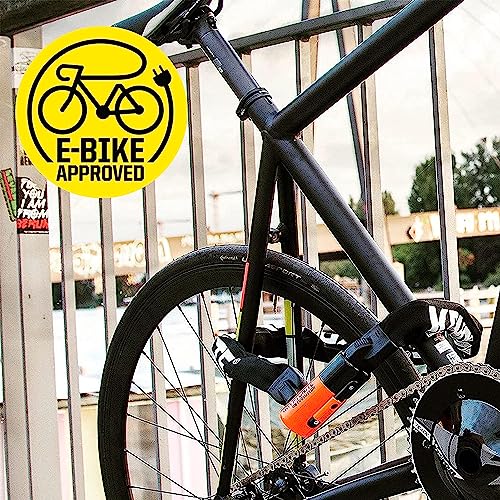 35.5-Inch Heavy Duty Bike Chain Lock with Security Rating - 10mm Steel
