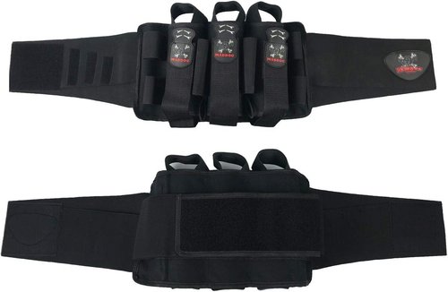 Maddog Pro Paintball Pod Pack Harness - Adjustable Ejection Belt for 3+2, 4+3, 5+4 Configurations
