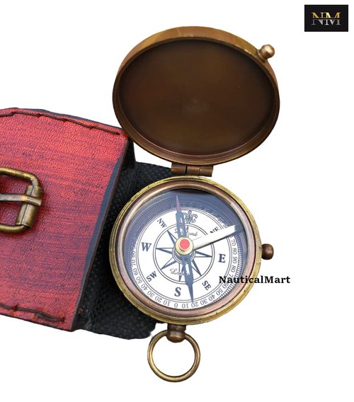 Personalized Brass Compass My Son, Engravable Love Dad Compass, Father to Son Compass Nautical Gift | Collectible Gift, Perfect for Christmas & Holiday Gifting