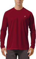 Roadbox Mens UPF 50+ UV Sun Protection Shirts Outdoor Long Sleeve SPF Rash Guard for Fishing Hiking Swimming Running