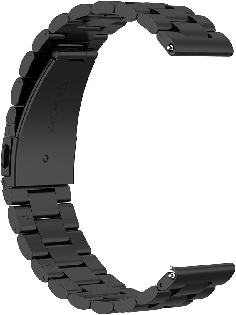 RuenTech Metal Band - Adjustable Stainless Steel Replacement Strap for FITVII HM57 Smart Watch