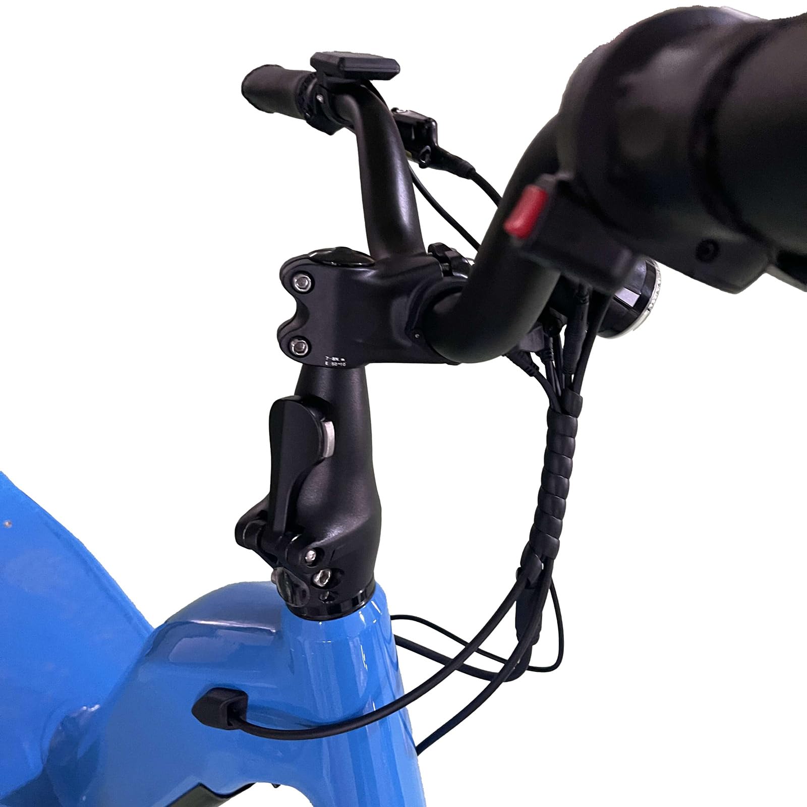 WEERAS BMX Conversion Stem Adapter Aluminum Alloy Folding Handlebar for Folding Bicycle, Folding Electric Bicycle, BMX