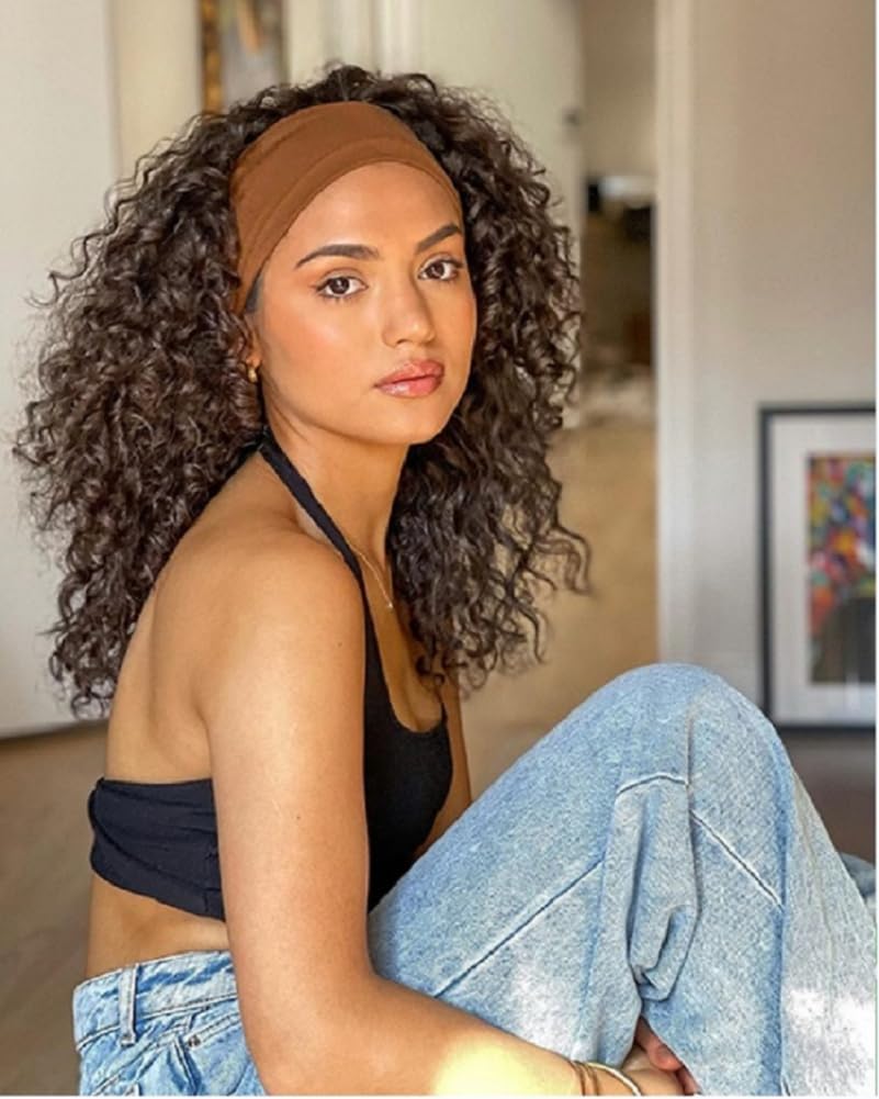 TERSE Headbands for Women - Non-Slip Thick Stretchy Hair Bands for Yoga & Daily Wear