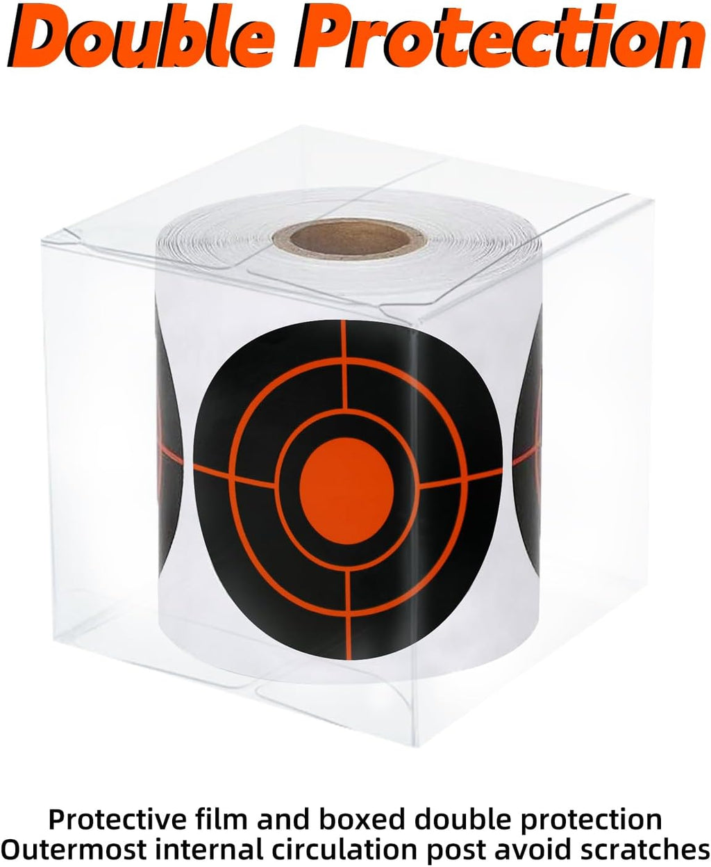 Splatter Targets - 3" Self-Adhesive Shooting Targets for Airsoft, Rifle & Pistol Practice