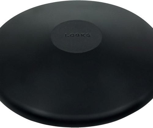 Champion Sports Rubber Practice Discus - Durable Design for Training | Ideal for All Skill Levels