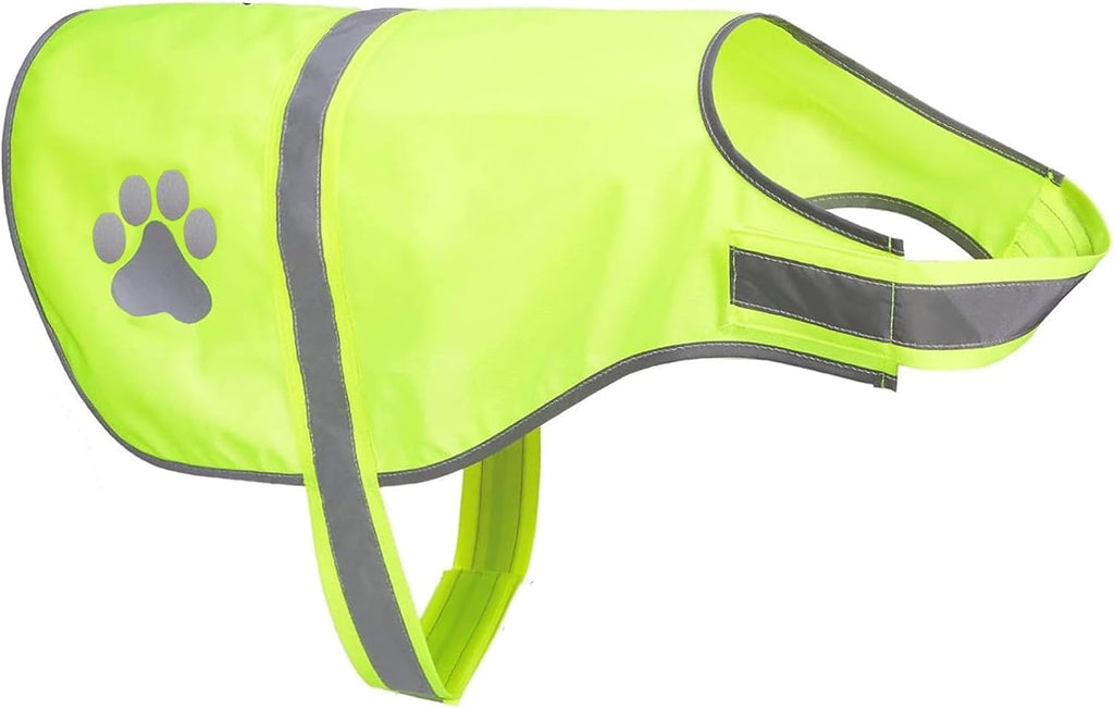 Skiennix Reflective Adjustable Dog Safety Vest - High Visibility K-9 Apparel for Outdoor Activities | X-Large