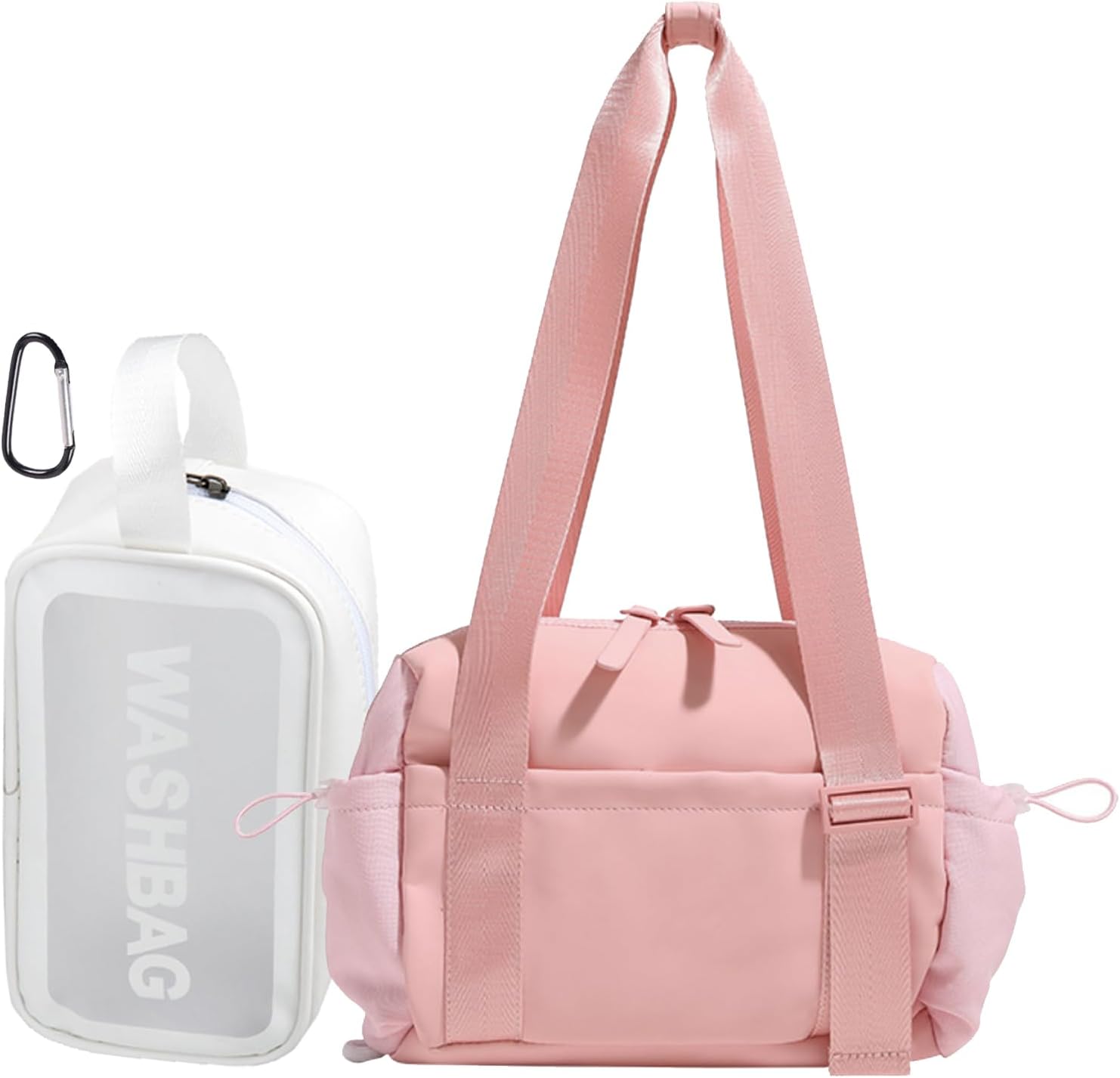 Skiennix Mini Gym Bag - Stylish Small Tote with Wet Compartment & Toiletry Bag for Yoga, Pilates, Swimming
