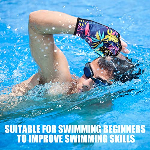 Waterproof Swimming Gloves for Water Aerobics and Water Sports - 2 Pairs