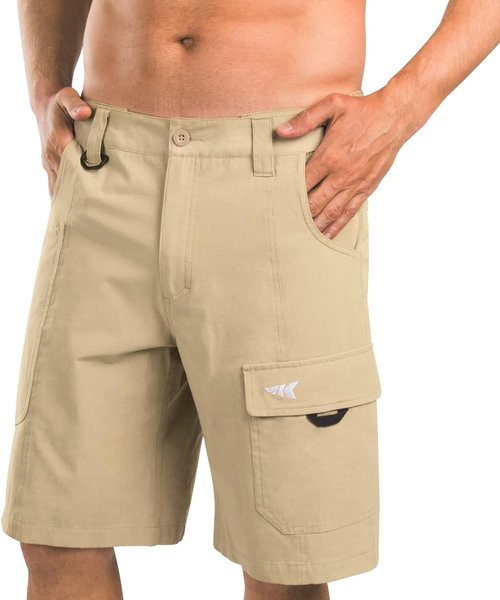 KastKing Rekon Men's Fishing Cargo Shorts - Quick Dry Casual Hiking & Tactical Gear | Versatile Travel Wear