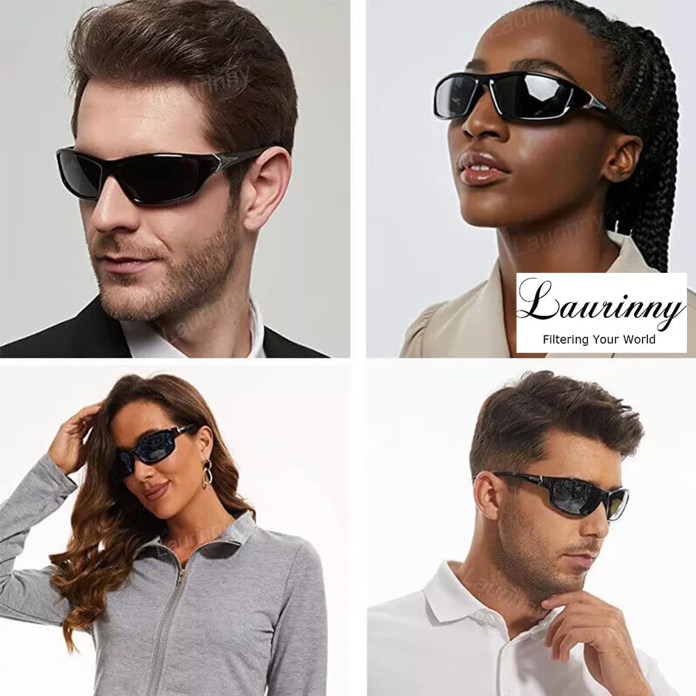 Skiennix Sports Polarized Sunglasses - 100% UV Protection for Men | Ideal for Cycling, Driving & Fishing