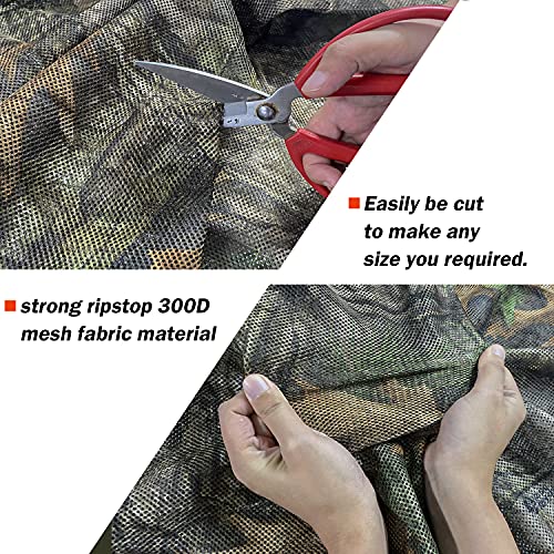 Super Tree Camo 5ft x 65.62ft Camouflage Netting for Hunting & Wildlife Photography